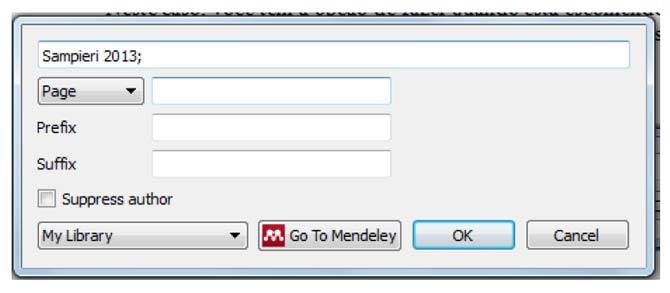 Como fazer citações no Mendeley